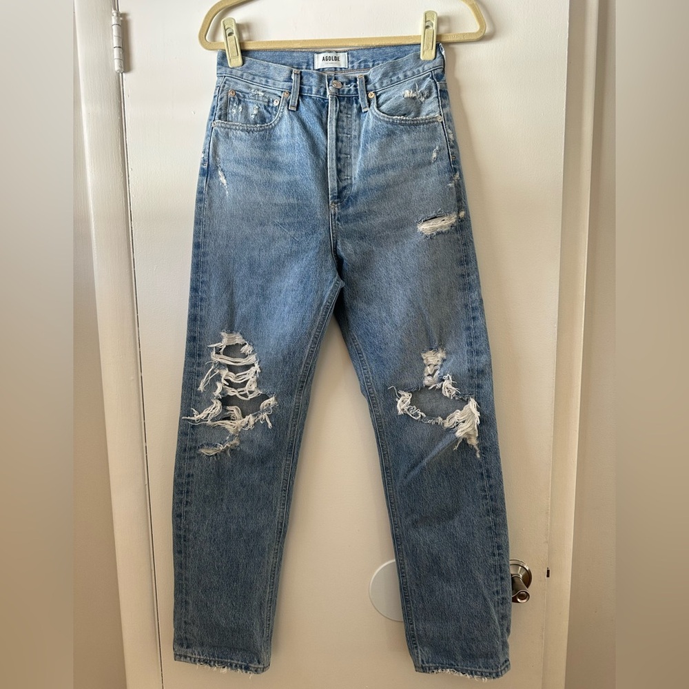 Agolde 90’s pinch waist size 24